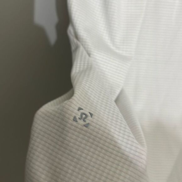 Lululemon Hawaii Exclusive Collared Metal Vent Tech Golf Polo  White XL - Picture 8 of 8
